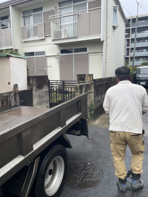 今日の作業風景👷